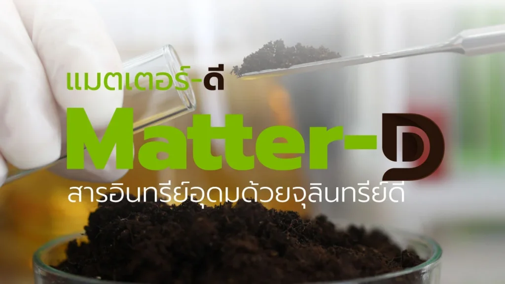 สารอินทรีย์ปรับปรุงดิน